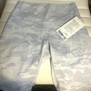 Sunder under short 10” ribbed CAMO white NWT